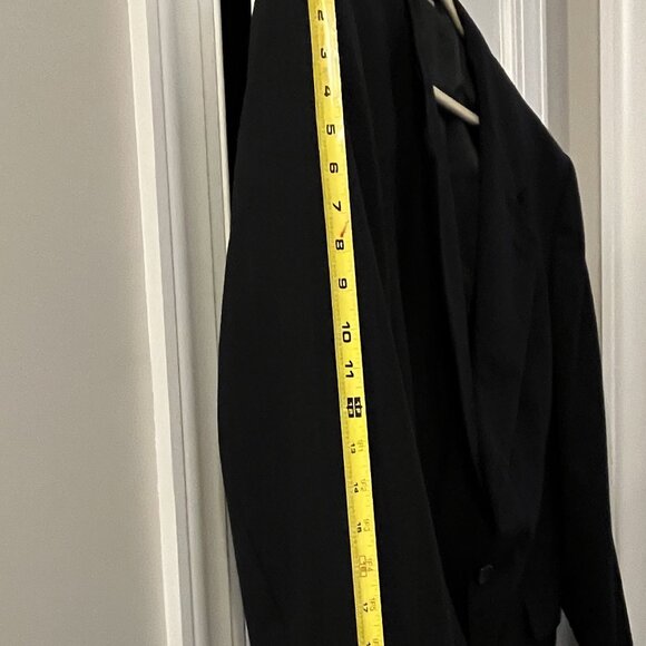 Oscar de la Renta Navy Pinstripe Men's Two Piece Suite - Picture 8 of 10